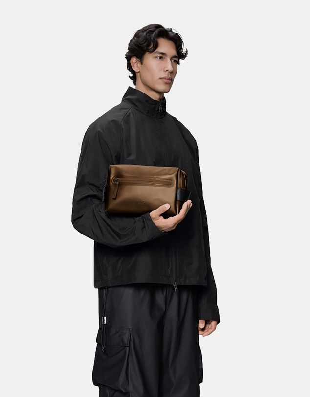 RAINS - 2 Zip Wash Bag Comet