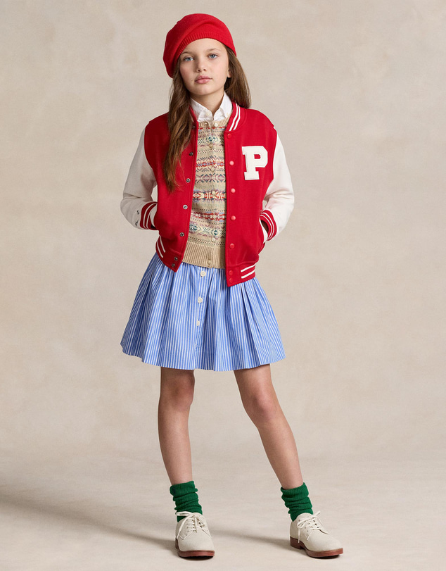 Polo Ralph Lauren - Striped Cotton Poplin Skirt