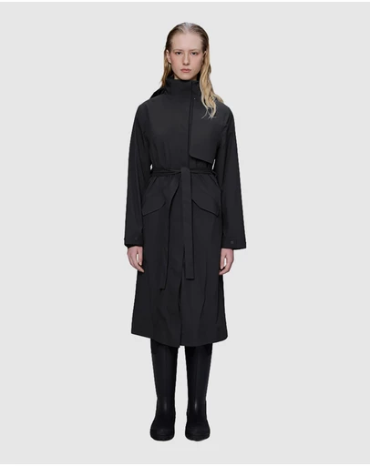 RAINS - Suva Hardshell W Coat Black