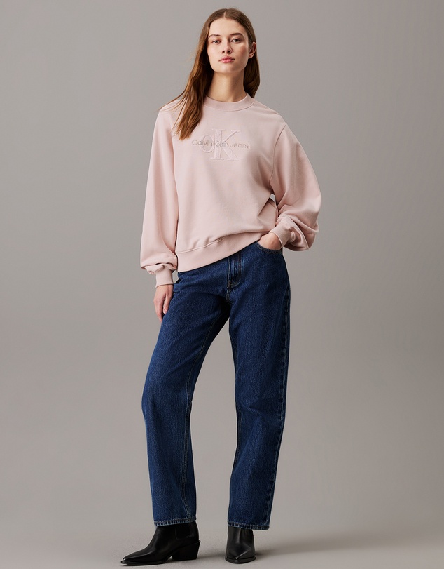 Calvin Klein Jeans - Relaxed Chenille Monogram Sweatshirt
