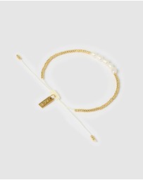 Arms Of Eve - Seline Gold and Pearl Bracelet