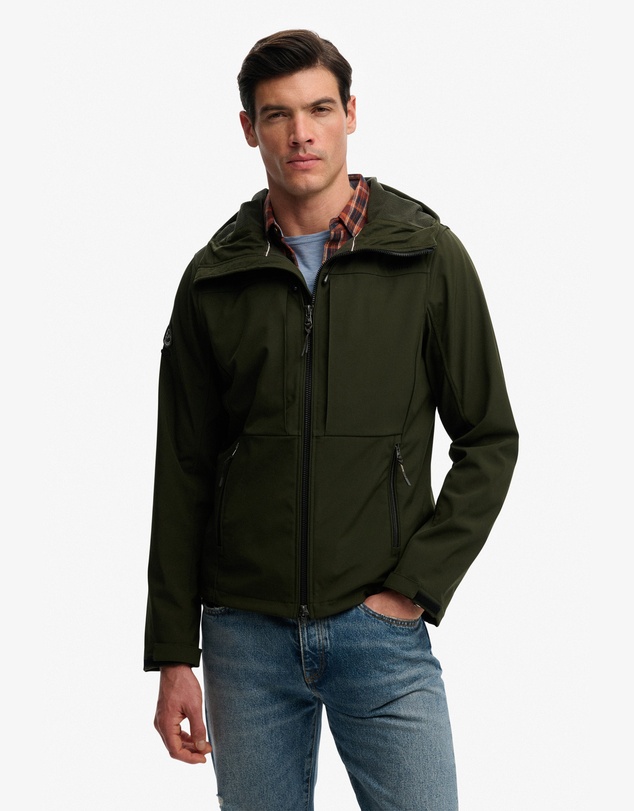 Superdry - Hooded Softshell Trekker Jacket