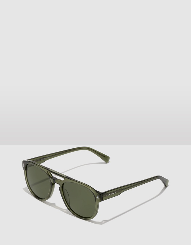 Hawkers Co - HAWKERS - Polarized Green Alligator DIVER Sunglasses for Men and Women UV400