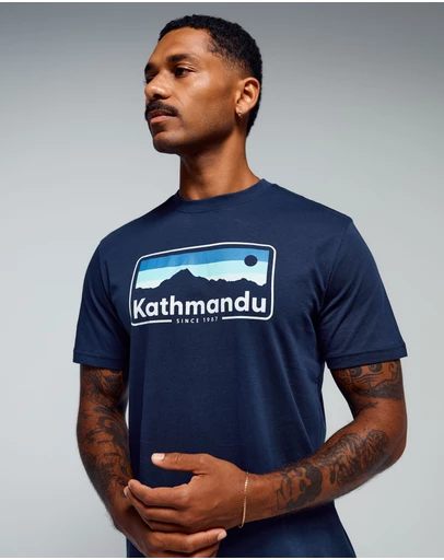 Kathmandu - Logo 70's Organic Cotton T-shirt