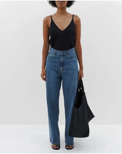 Bassike - V Neck Jersey Camisole