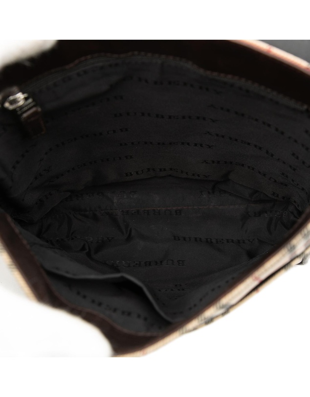 Pre-Loved by Azura Reborn - Pre-Loved House Check Canvas Flap Crossbody