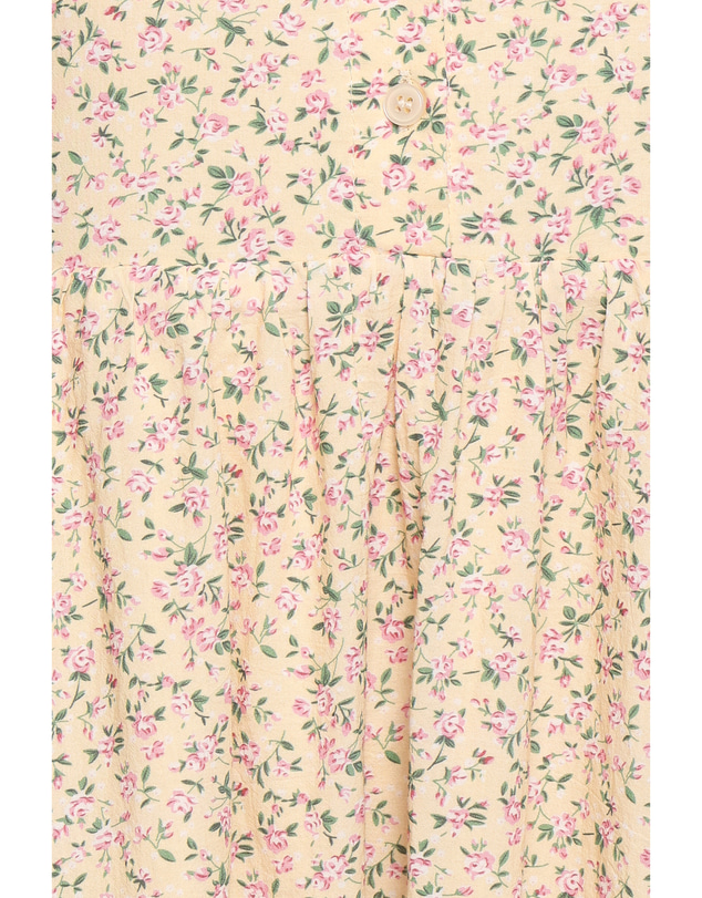 Petal & Pup - Cadwin Maxi Dress - Yellow Ditsy Floral