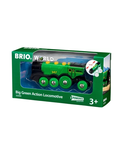 BRIO - Big Green Action Locomotive