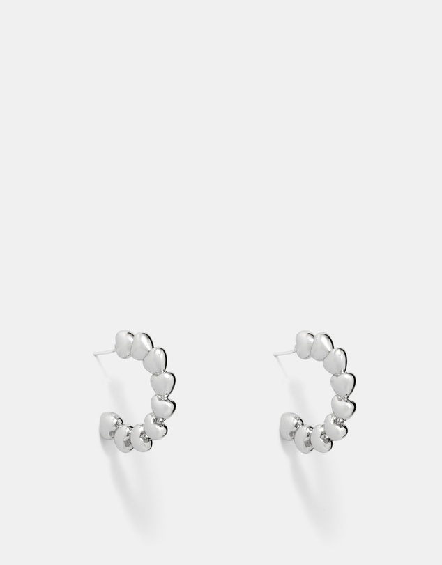 MIMCO - Fated Heart Hoop Earrings