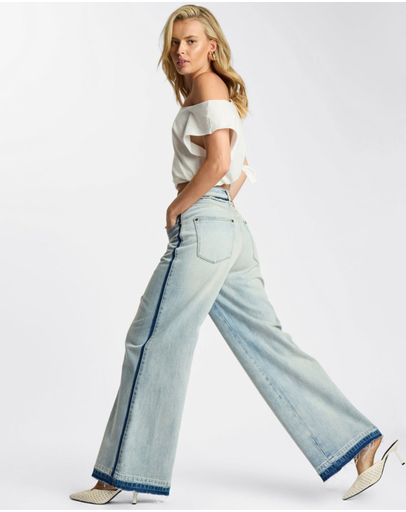 Split Party Contrast Blue