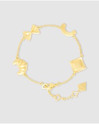 Wanderlust + Co - Food Party Charm Bracelet