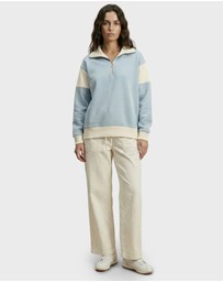 Academy Brand - Maggie Contrast 1/4 Zip