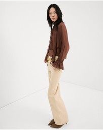 M.N.G - Choco Blouse