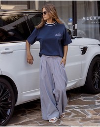 ALEXANDRA - Artie T-Shirt Navy