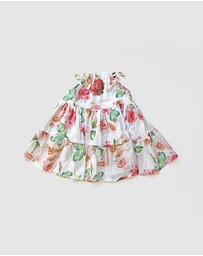 WITH LOVE FOR KIDS - Cotton Muslin Dress - Babies - Kids