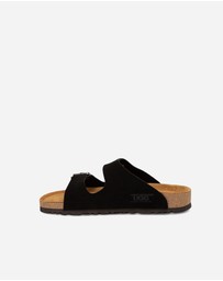 Ozwear Connection Uggs - Ugg Aussie Victoria Suede Leather Unisex Slipper