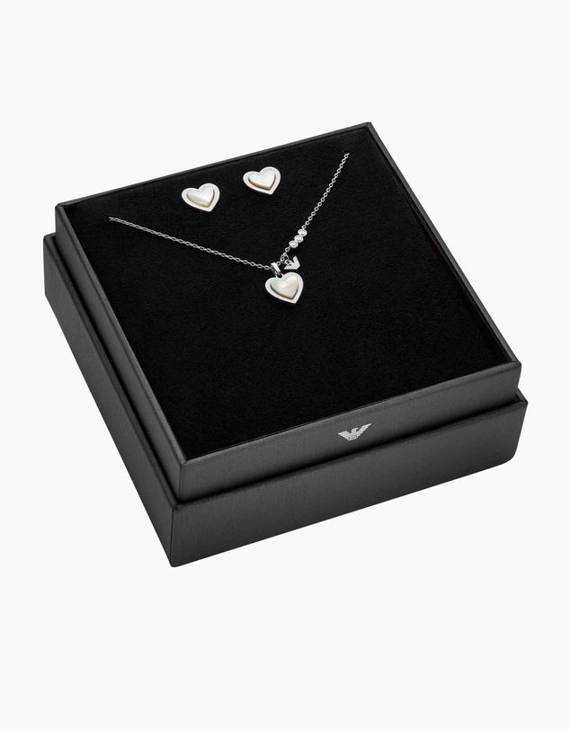 Emporio Armani - Silver Tone Jewellery Set