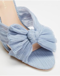 Loeffler Randall - Camellia Knot Mules With Ankle Strap