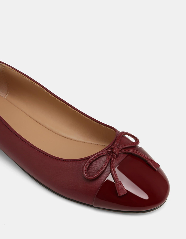 Wittner - Amelia Casual Flats Wine Leather