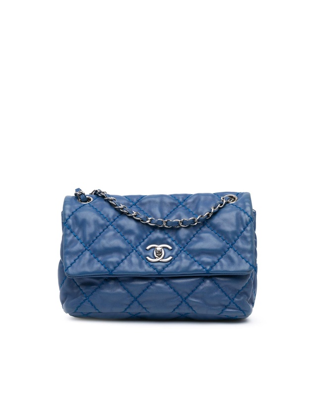 Pre-Loved by Azura Reborn - Pre-Loved Small Calfskin Love Me Tender Flap