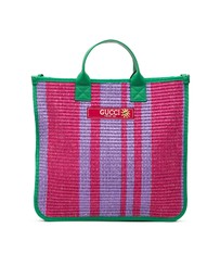 Pre-Loved by Azura Reborn - Pre-Loved Children Woven Canvas Logo Firenze 1921 Tote