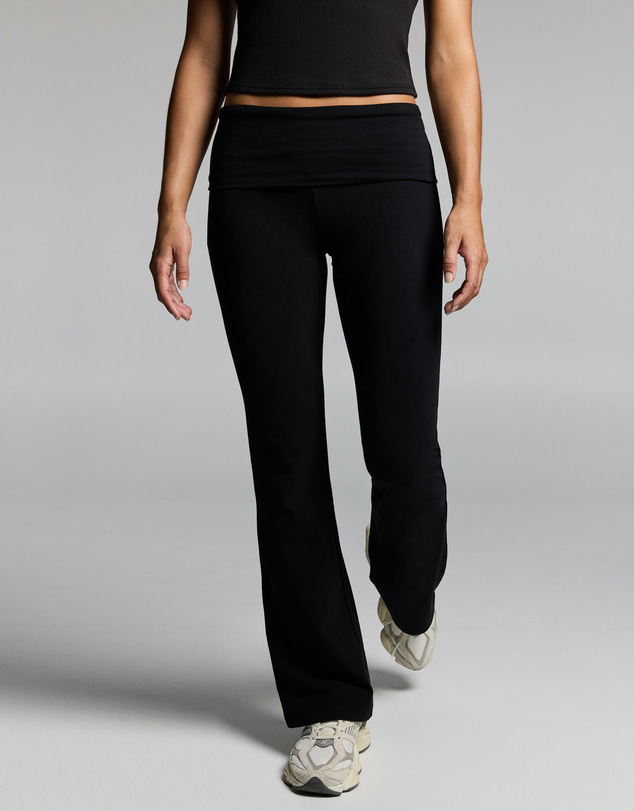 Rockwear - Roll Down Low Rise Flared Pants