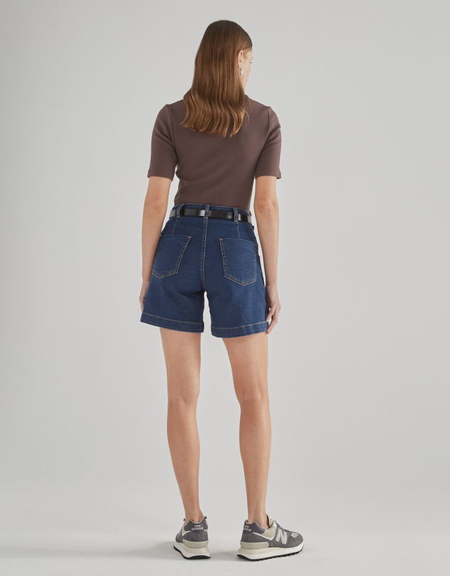 DRICOPER DENIM - Split Rib Top