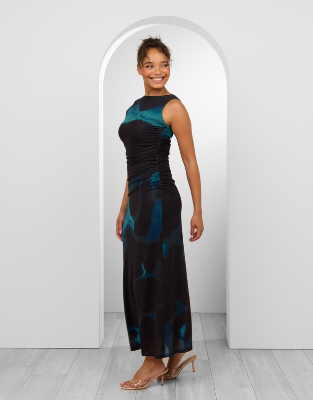 Pilgrim - Nandini Twist Mesh Maxi Dress