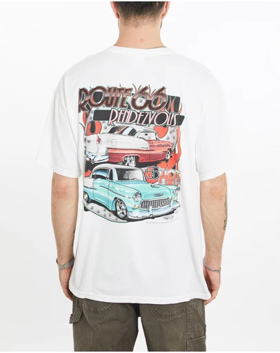 Vintage by The Real Deal - Pre Loved - Vintage Route 66 Rendezvous Tee
