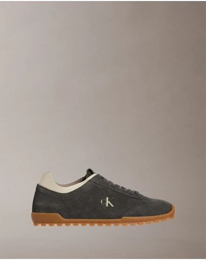 Calvin Klein - Suede Low Profile Runner Sneakers