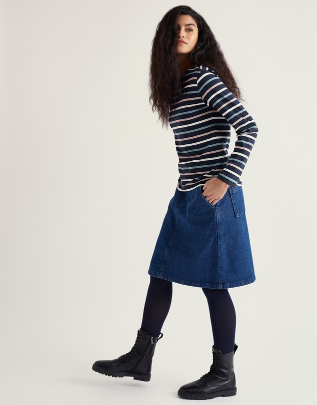 Seasalt - Seasalt Cornwall Navy Sailor Shirt