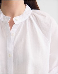 Oxford - Annika Washed Linen Shirt