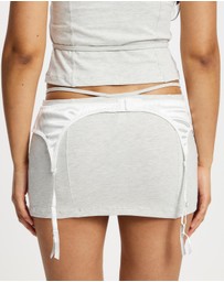Jaded London - Layered Underwear Mini Skirt
