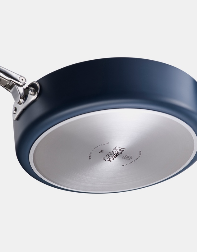 Joseph Joseph - Space Non-stick Saute Pan with Folding Handles and Lid - 28 cm