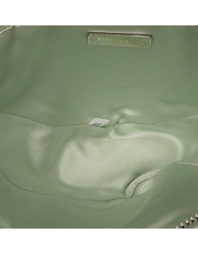 Pre-Loved by Azura Reborn - Pre-Loved Satin Crystal Embellished Triangle Pouch
