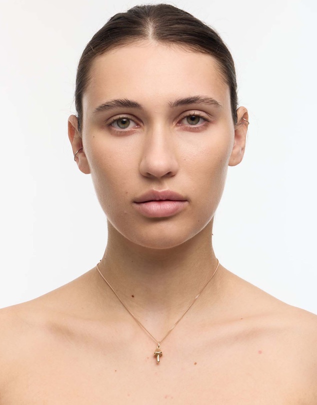 Meadowlark - Mushroom Charm Necklace