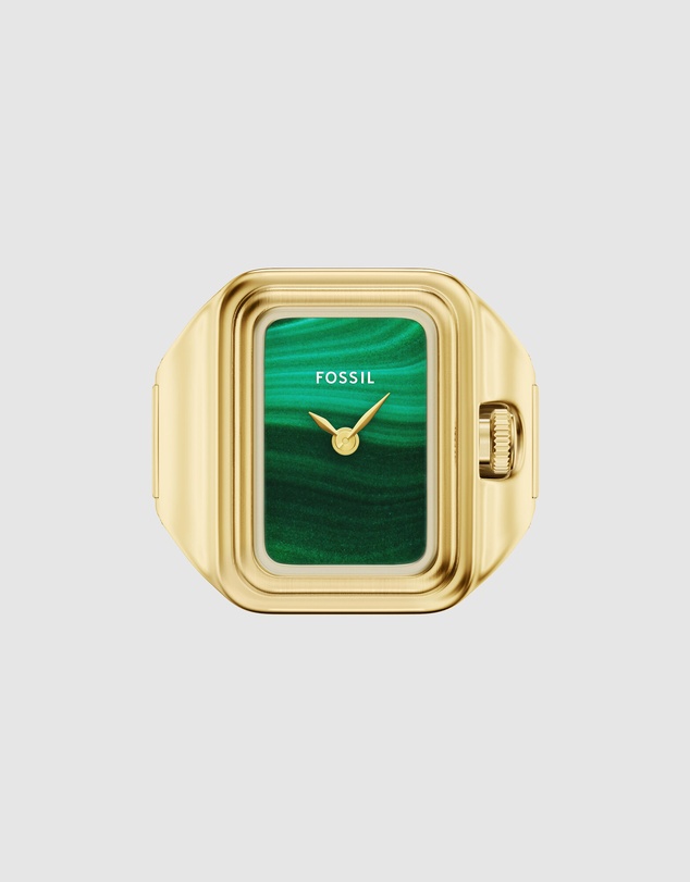 Fossil - Raquel Watch Ring Gold Analogue