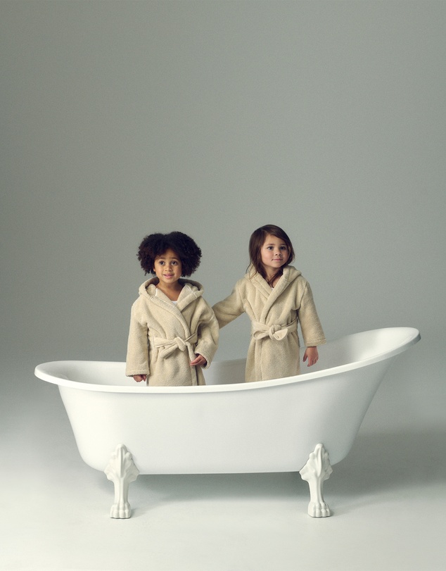 Country Road - Mara Australian Cotton Kids Hooded Robe