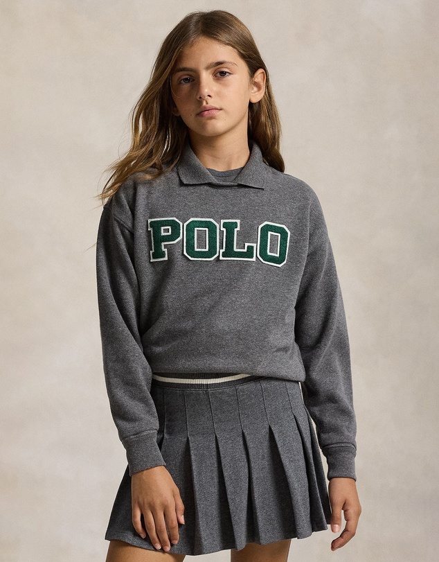 Polo Ralph Lauren - Logo Fleece Polo Sweatshirt - Teens