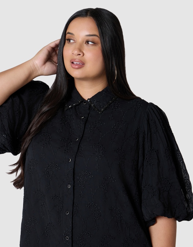 Sunday In The City - Zia Broderie Shirt