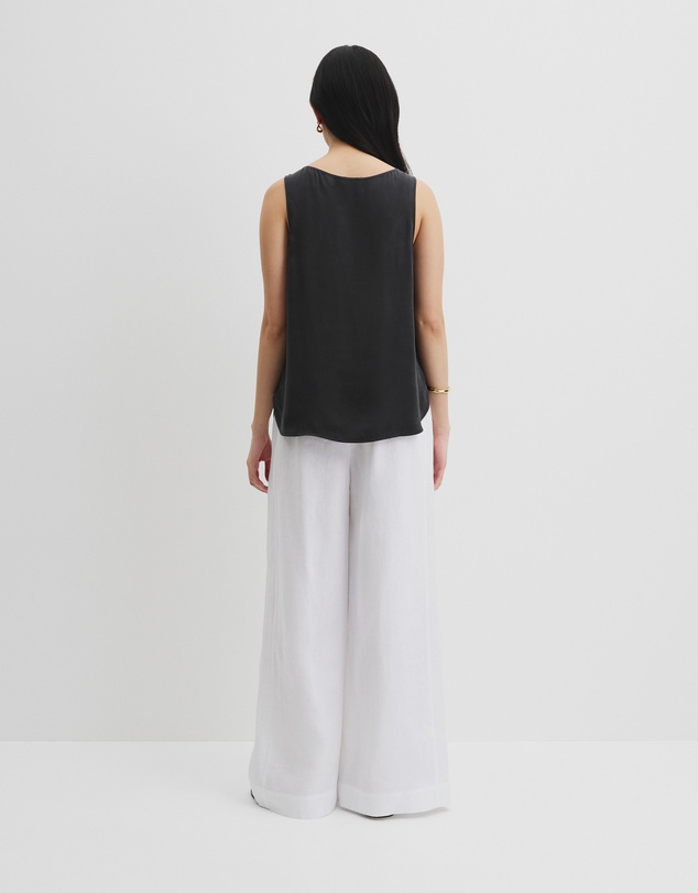 Country Road - Cupro Scoop Neck Tank