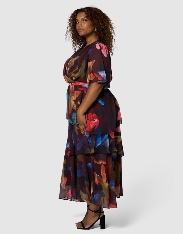 Pink Dusk by Curve Project - Hypnotic Maxi Dress