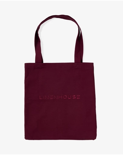 Linen House - Linen House Embroidered Tote Bag