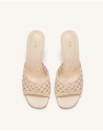 JW PEI - Elara Woven Slide Mules