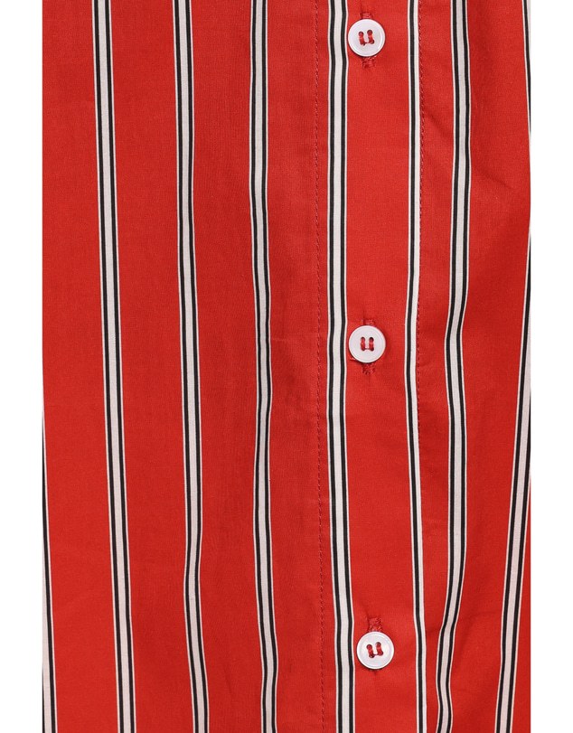 Petal & Pup - Palmer Button Down Shirt - Red Stripe