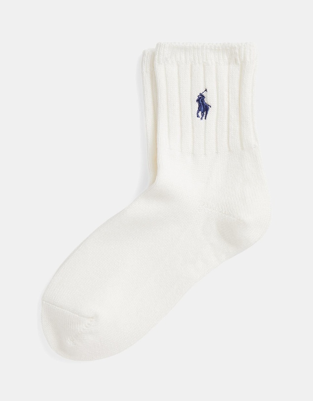Polo Ralph Lauren - Ribbed Half-Crew Socks