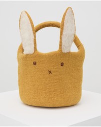 Phile - Easter Bunny Basket - Mustard