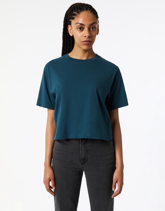 American Apparel - Women's Fine Jersey Boxy T-Shirt