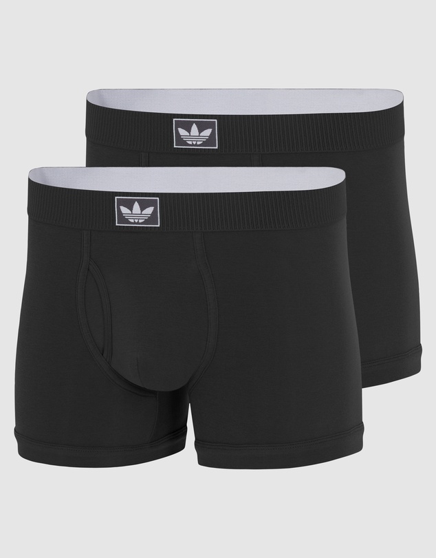 adidas Originals - 2 Pack Comfort Cotton Rib Trunk Underwear