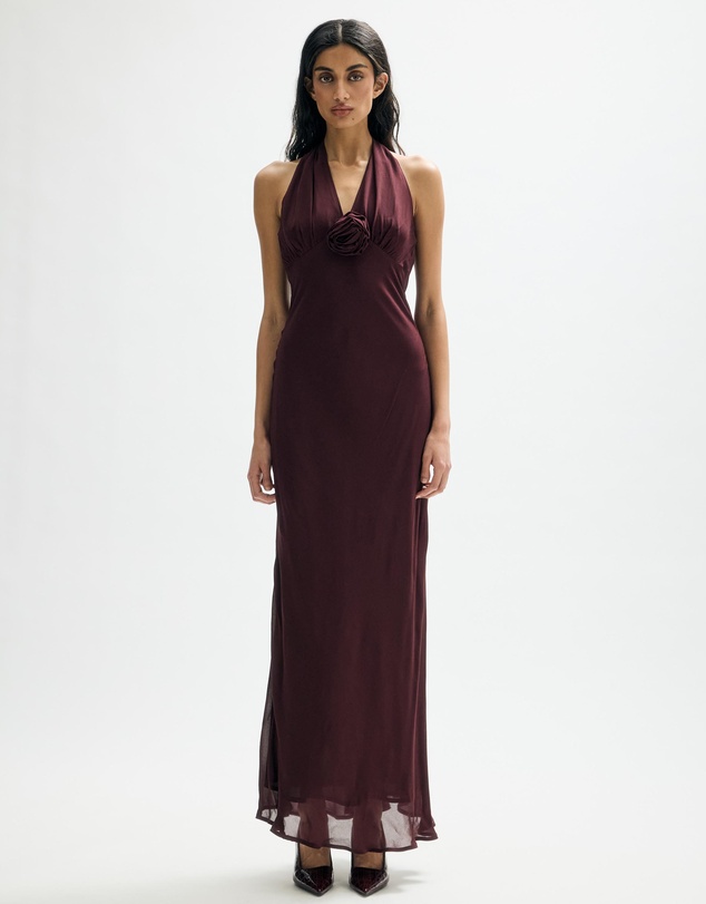 Minima Esenciales - Rodin Halter Maxi Dress